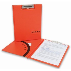 Resim 2K A4 Pvc Double Color Lüks Kapaklı Sekreter Blok Tablası (100 Yaprak) 