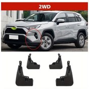 Resim Xuweiwei Toyota Rav4 2019 2024 Ft 30 Abs Çamurluk Seti 4lü Tekerlek Koruma Aksamı 