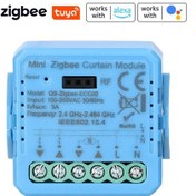 Resim Ximistore9 Zigbee Akıllı Perde Modülü: Alexa Ve Google Home Uyumlu, Uzaktan Kontrol Ve Zamanlayıcı Özellikli 