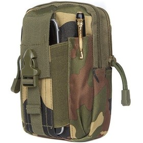Resim Kemer Bel Çantası Taktik Molle Edc Maket Çantası Gadget Kamp Yürüyüş Açık Dişli Cep Telefonu Kılıf Tutucu 