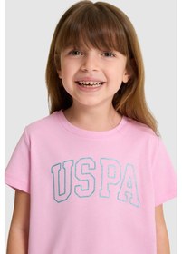 Resim U.s. Polo Assn. Kız Çocuk Pembe Tişört Basic 50325631-vr041 