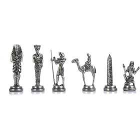 Resim BRF Hepsifur GiftHome Büyük Boy Metal Mısır Satranç Taşı Antik 1240063 