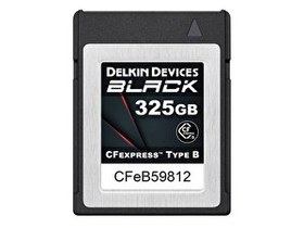 Resim Delkin Devices CFexpress 325 GB Type-B Siyah Hafıza Kartı 
