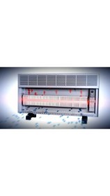 Resim İvigo Elektrikli Panel Konvektör Isıtıcı Manuel 1500 Watt Beyaz 