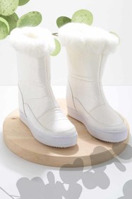 Resim Bambi Beyaz Kadin Bot & Bootie K02566181009 