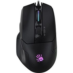 Resim Bloody W70 Max Stone Black 10K Cpi OPT RGB-UC34 Siyah Kablolu Optik Oyuncu Mouse 