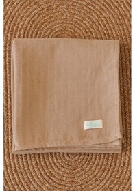 Resim Organik Pamuk Çift Katlı Müslin Örtü Bej 75x85 CM Bej 