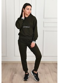 Resim Kadın Yazı Baskılı Eşofman Takımı 3685-23 001 