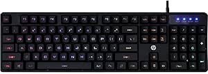 Resim Hp K300 Gaming Oyuncu Klavyesi Işıklı Usb Q EU Siyah 