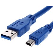 Resim Dark 50Cm Usb 3.0 Mini Usb Şarj / Harici Disk Kutusu Kablosu Dk- Dark