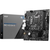 Resim anonim Msı Pro H510M-B 2933Mhz Ddr4 Soket 1200 M.2 Hdmı Vga Matx 10.Nesil Anakart 