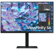 Resim VIEWFINITY S6 LS27B610EQUXUF 27" 5MS 75HZ QHD AMD FREESYNC HAS PIVOT IPS LED MONİTÖR Samsung