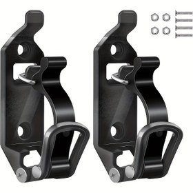 Resim 2 adet Ağır Hizmet Tipi Hızlı Serbest Bırakma Kürek & Balta Tutucu Kauçuk Klipsli - Korozyona Dayanıklı, Esnek Bağlantı Elemanı Kamyonlar, Tekneler, Arazi Araçları İçin 