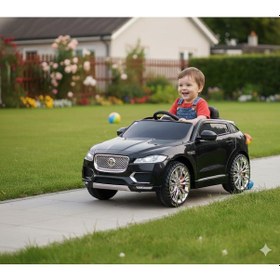Resim Freebebek Jaguar 12 Volt Kumandalı Akülü Araba Siyah 