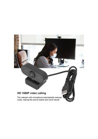 Resim Qingmipy 1080p Hd Otomatik Odaklı Web Kamerası - Gürültü Azaltıcı Mikrofonlu, Bilgisayar/laptop Uyumlu, Video Konferanslar İçin 