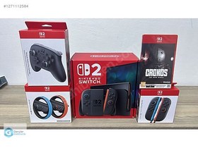 Resim Nintendo Switch 2 + CRONOS + Joycon + Pro Controller + Wheel 