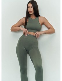 Resim Sandra Yeşil Spor Sütyeni Yeşil 