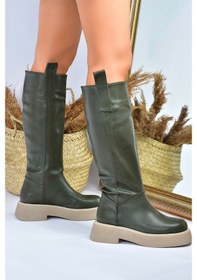 Resim Fox Shoes Haki Günlük Kadın Çizme L610130409 