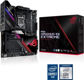 Resim Asus Rog Maximus XII Extreme Intel Z490 LGA 1200 DDR4 4800 MHz Gaming Anakart 
