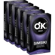 Resim Okey Prezervatif Sımsıkı 50'li ( 10 x 5 ) 