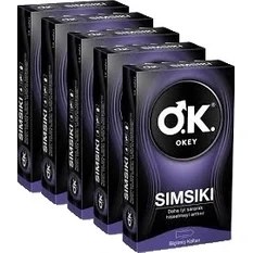 Resim Okey Prezervatif Sımsıkı 50'li ( 10 x 5 ) 