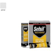 Resim pazarella Selsil Genel Amaçlı Tüp Silikon 50 ml faf 