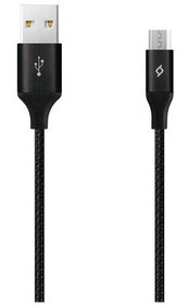 Resim Ttec AlumiCable XL Micro USB Şarj Veri Kablosu Siyah 