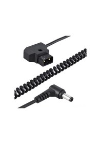 Resim Shineyee V-mount Batarya Ve Dslr Kameraya Uygun 98cm Uzunluklu D-tap Erkekden 5.5x2.1mm Dc'ye Güç Transfer Kablosu 