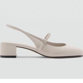 Resim MANGO Tokalı topuklu ayakabbı 