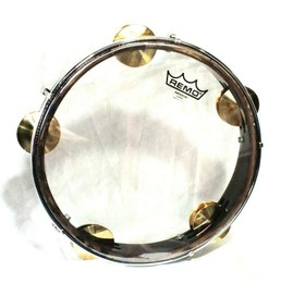 Resim Tambourine W/ Cymbal Tef Def Marine Doyra Dayereh Riq 