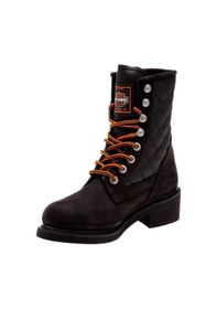 Resim Harley Davidson HARLEY DAVIDSON NEW WORKER KADIN SİYAH NUBUK BOT Siyah 