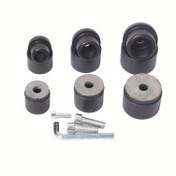Resim 3 adet Sıcak Melt Kaynak Başlığı Seti - 3 adet Ağır Hizmet Metal Anti-Tıkanma Nozulları (20mm/25mm/32mm) ile Altıgen Anahtar ve Vidalı | Yüksek Sıcaklık Dayanıklı Boru Tamir Kiti | Endüstriyel Tesisat ve Boru Bakımı için Profesyonel Kalite Kaynak Aracı 