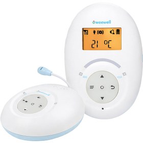 Resim Weewell Dijital Bebek Telsizi - Beyaz / 0+ Ay 
