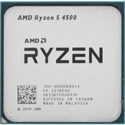 Resim AMD RYZEN 5 4500 11MB 6çekirdekli VGA YOK AM4 65w Kutusuz+Fansız 