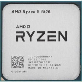 Resim AMD RYZEN 5 4500 11MB 6çekirdekli VGA YOK AM4 65w Kutusuz+Fansız 