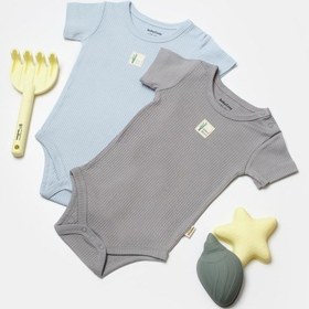Resim BabyCosy Organik 2 Li Kısa Kollu Body Csyb9017 001 