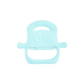 Resim Mavi Bebek Silikon Diş Kaşıyıcı 