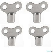 Resim Radyatör Petek Havlupan Hava Alma Purjör Anahtarı 4 Adet 