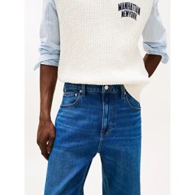 Resim Tommy Hilfiger Erkek Denim Straight Jean 