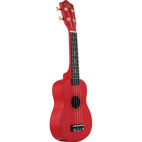 Resim Rosa RU002-RD Kırmızı Soprano Ukulele 