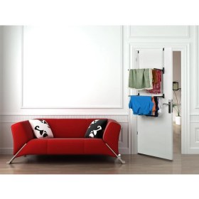 Resim Biricik Alüminyum 2 Katlı Kapı Arkası Çamaşır Kurutmalık 