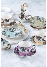 Resim Acar Halley 6 Kişilik Kahve Fincanı Takımı - 90 Ml 