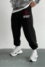 Resim LYNX TACTİCAL Unisex Spirit Baskılı 2ip Şardonlu Kışlık Eşofman Altı 