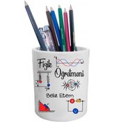 Resim Fizik Öğretmenine Hediye Isimli Kalemlik - Öğretmenler Günü 