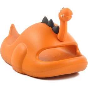 Resim Aspor Turuncu Erkek Çocuk Düz Terlik Çok Renkli 