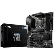 Resim MSI Z490-a Pro Ddr4 5000mhz 1xhdmı 1xdp 2xm.2 Usb 3.2 Atx 1200p 