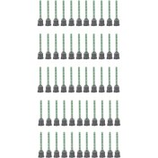 Resim Unncanny 50 Adet Epoksi Yapıştırıcı Karıştırma Ucu Statik Karıştırma Ucu Mb5-16 Karıştırma Borusu (1:1 Oran) Ab Tutkal Karıştırıcısı Için (Yurt Dışından) 