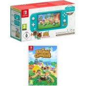 Resim Nintendo Switch Lite Konsol YD + Oyun | Turkuaz 