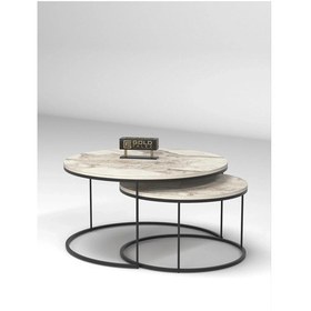 Resim Uslucan Alışveriş Orta Sehpa Ikili Lüx Specıal Efes Çok Renkli 