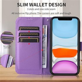 Resim Oscal Tiger 13 ile Uyumlu Manyetik Cüzdan Kılıf Dokulu Elmas Darbeye Dayanıklı PU/Deri Kitap Standları Kılıf Kapak 